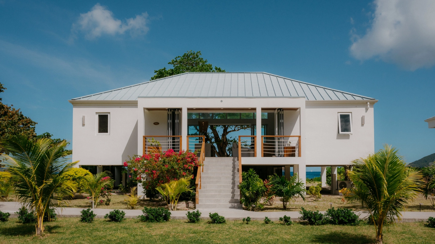 Luxury Beach House at Long Bay Beach Resort in Tortola
