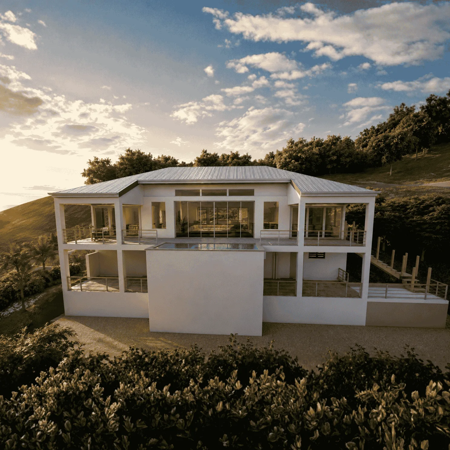 luxury beach view accommodation Tortola island