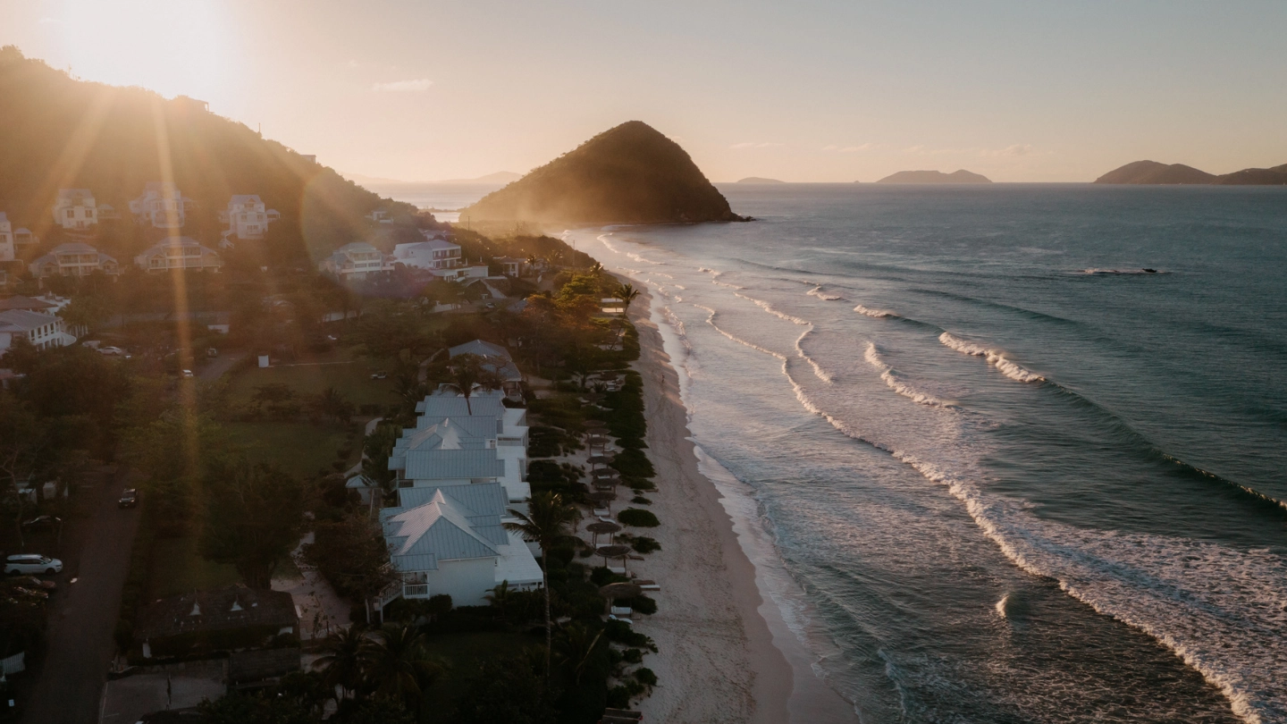 Beachfront suite steps from Long Bay Beach